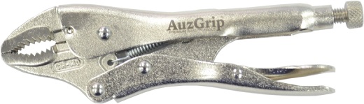 AUZGRIP - LOCKING PLIER CURVED JAW - 175MM 